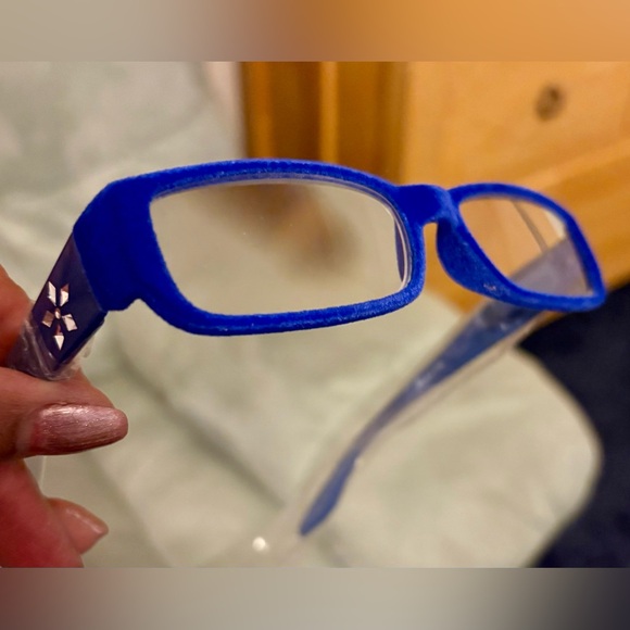 πΆοΈπ Glasses Bundle: UV SUNGLASSES & +3.0 READERS w Cloth Case, Blue (NEW) πΆοΈπ - Picture 14 of 14